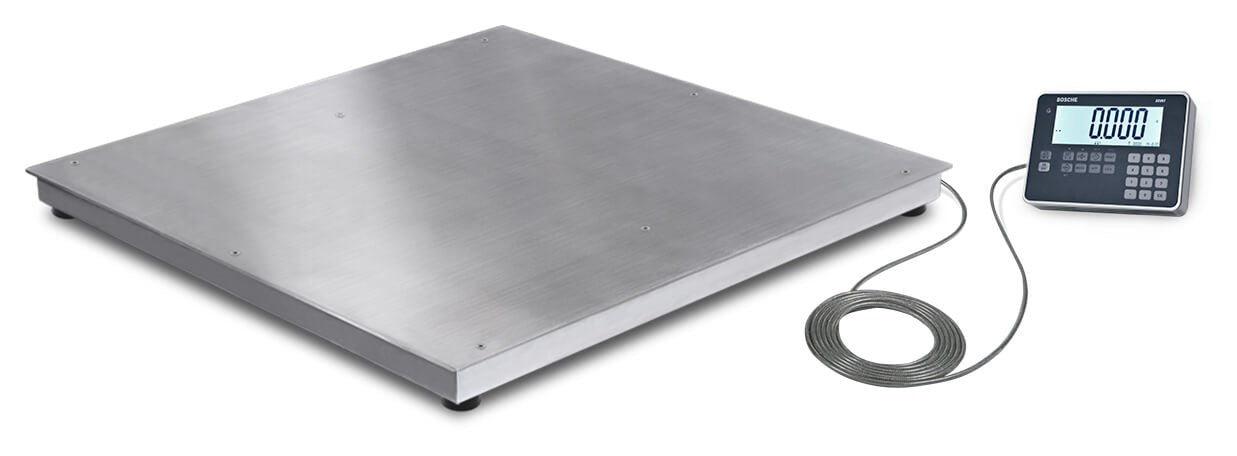 Bodenwaage aus Edelstahl