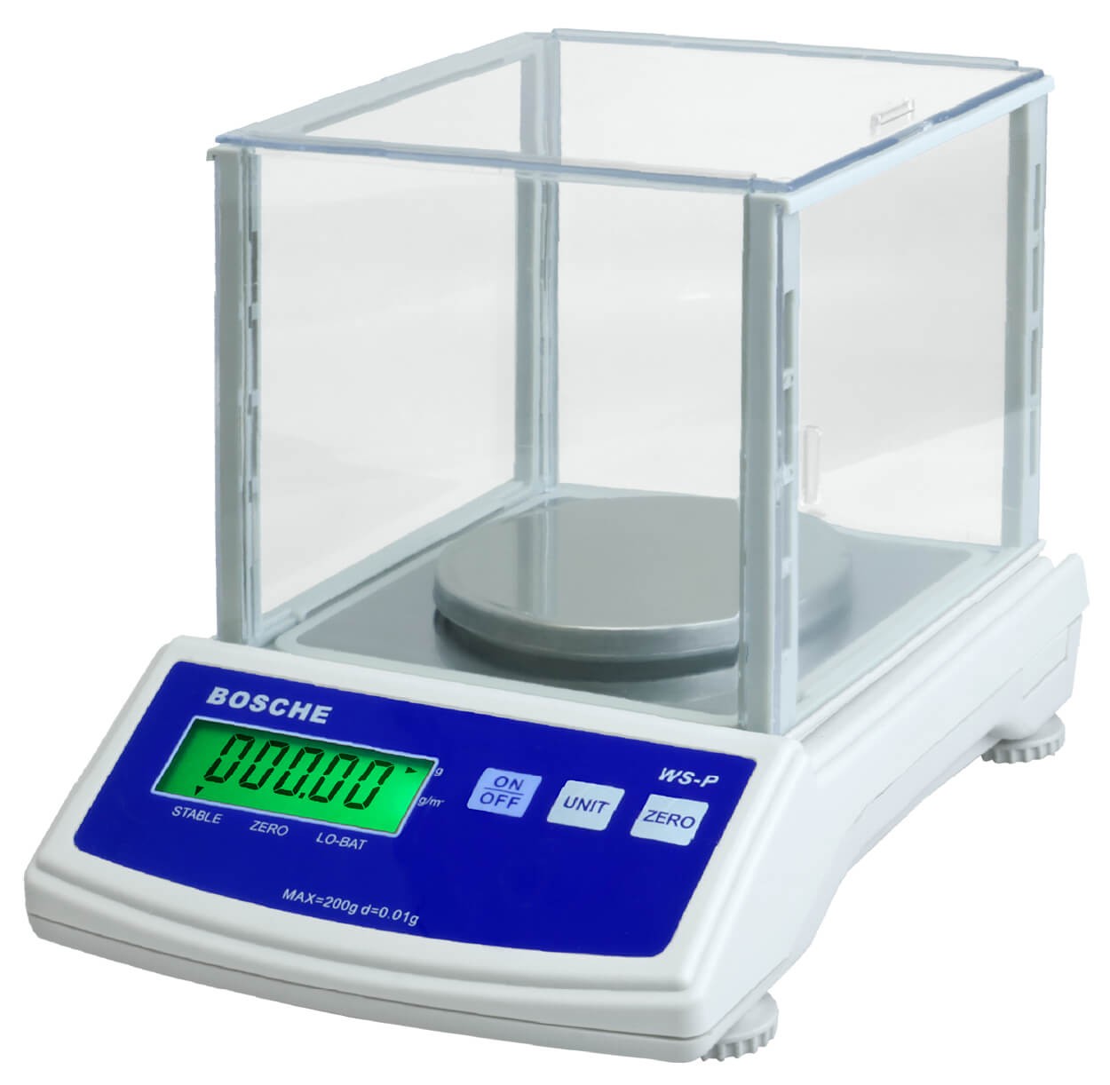 Flächengewichtswaage