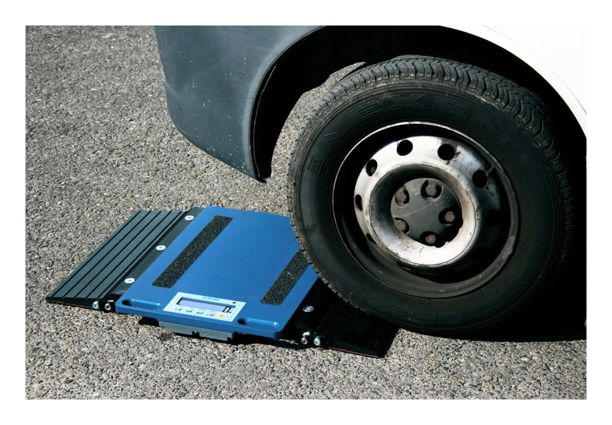 Aluminium Auffahrrampe zu Radlastwaage RLW