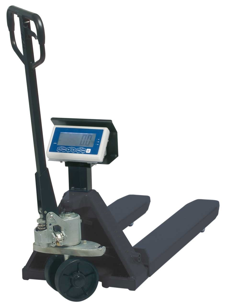 hochwertiger Gabelhubwagen mit Waage