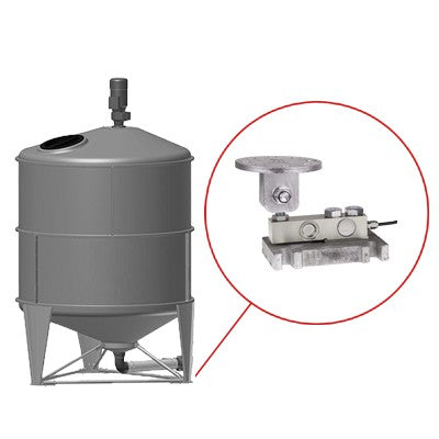 Behälterwaagen für Innen- und Aussensilos