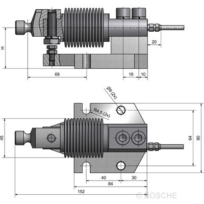 Lastmodul B10-MH Abmessungen