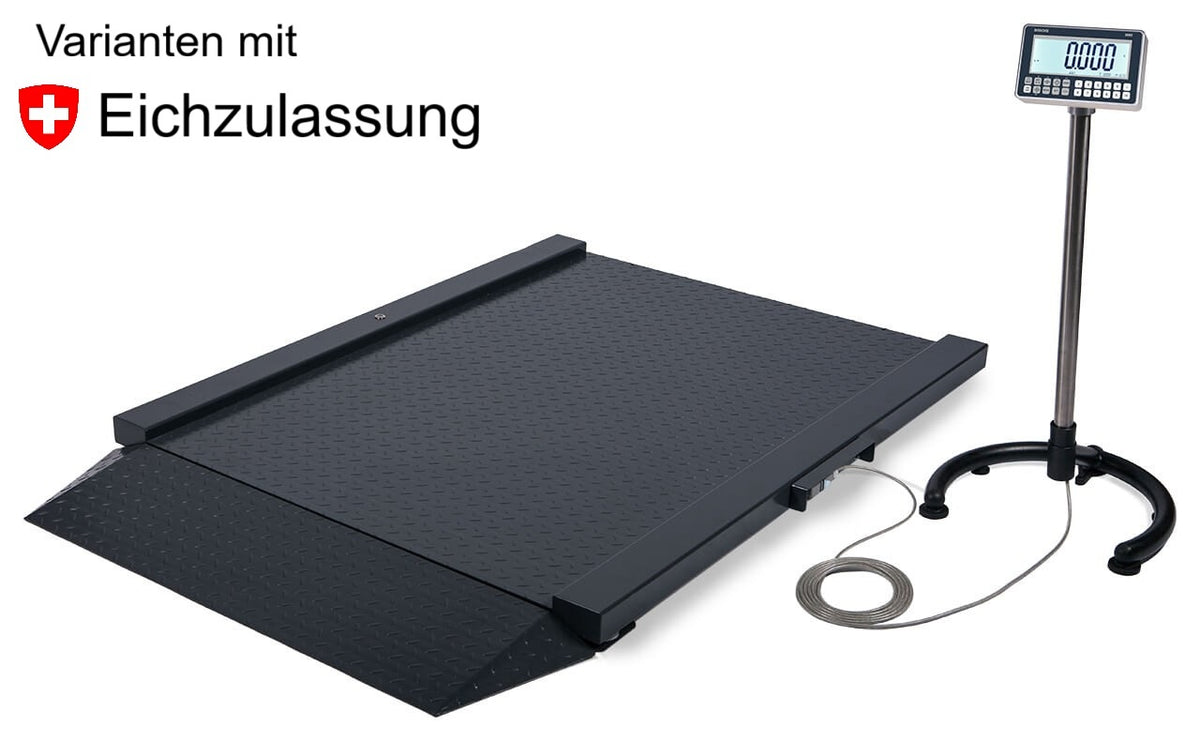 Durchfahrwaage DSI C eichfähig für Stückzahlwägungen