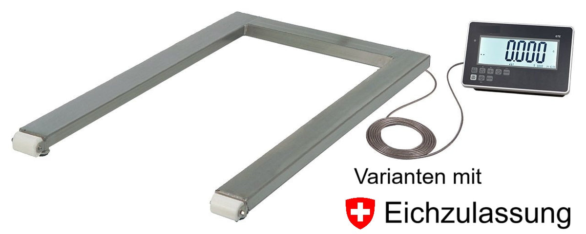 Palettenwaage ASP SST aus Edelstahl