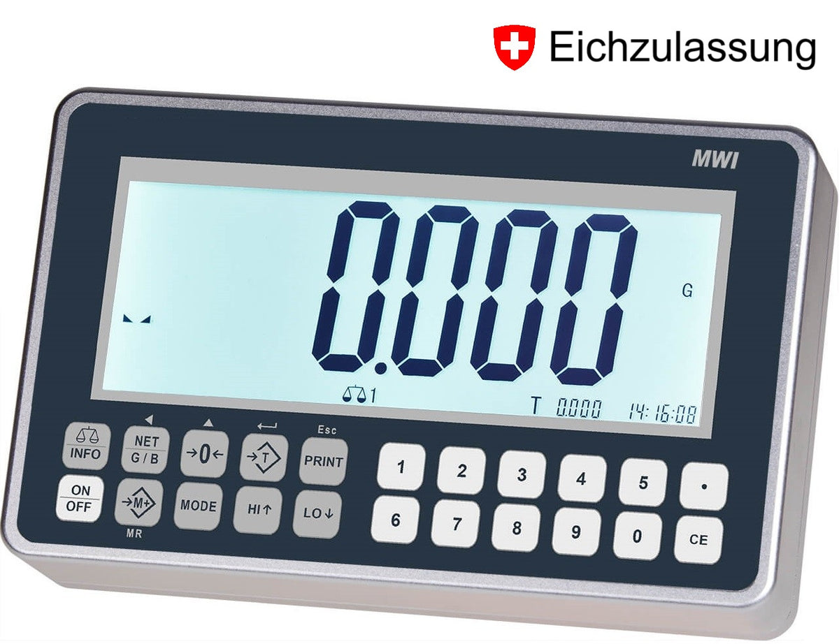 MWI Wägeterminal für eichpflichtige Wägungen